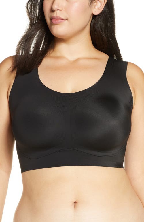 True & Co . True Body Lift + Scoop Neck Wireless Bra in Black  product