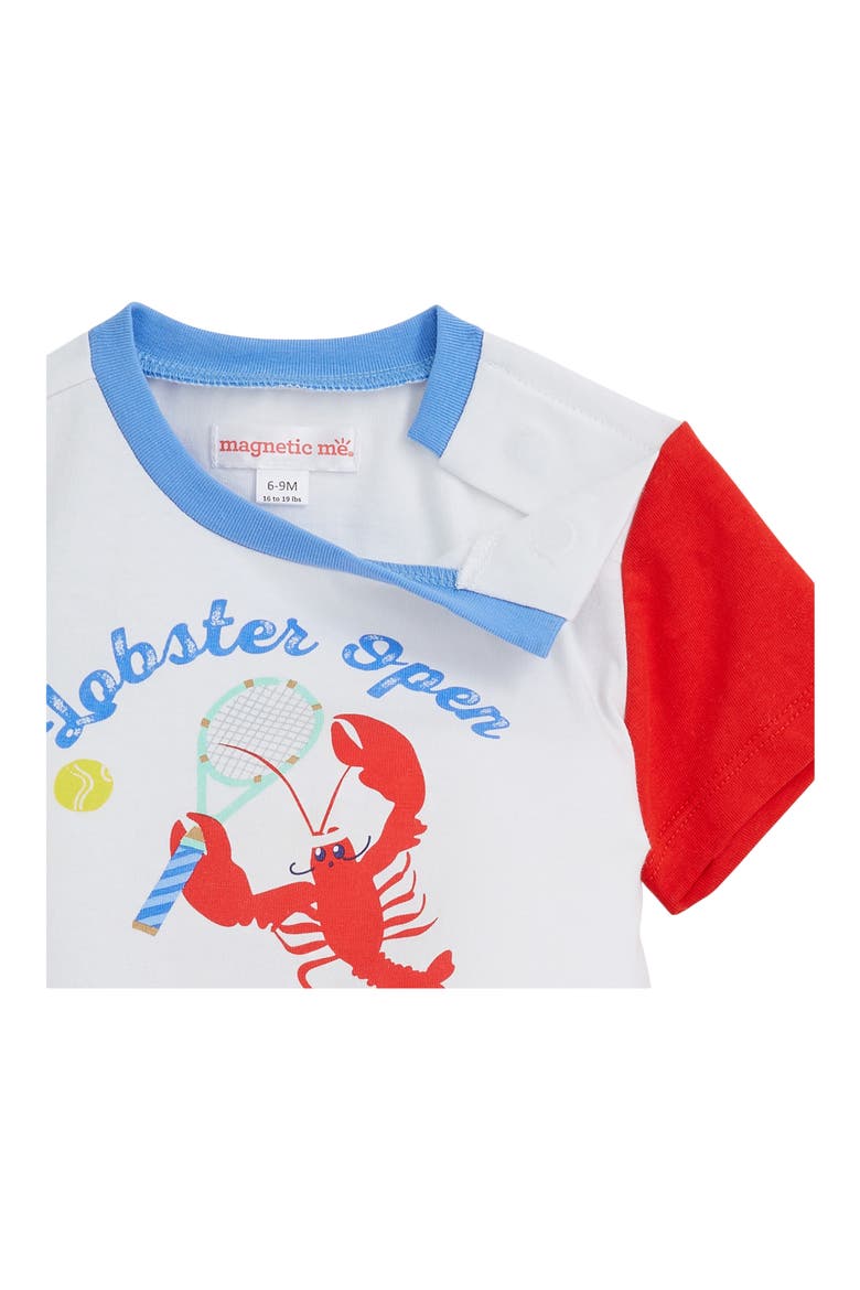 Kids' Lobster Graphic T-Shirt & Shorts Set, Alternate, color, LOBSTER