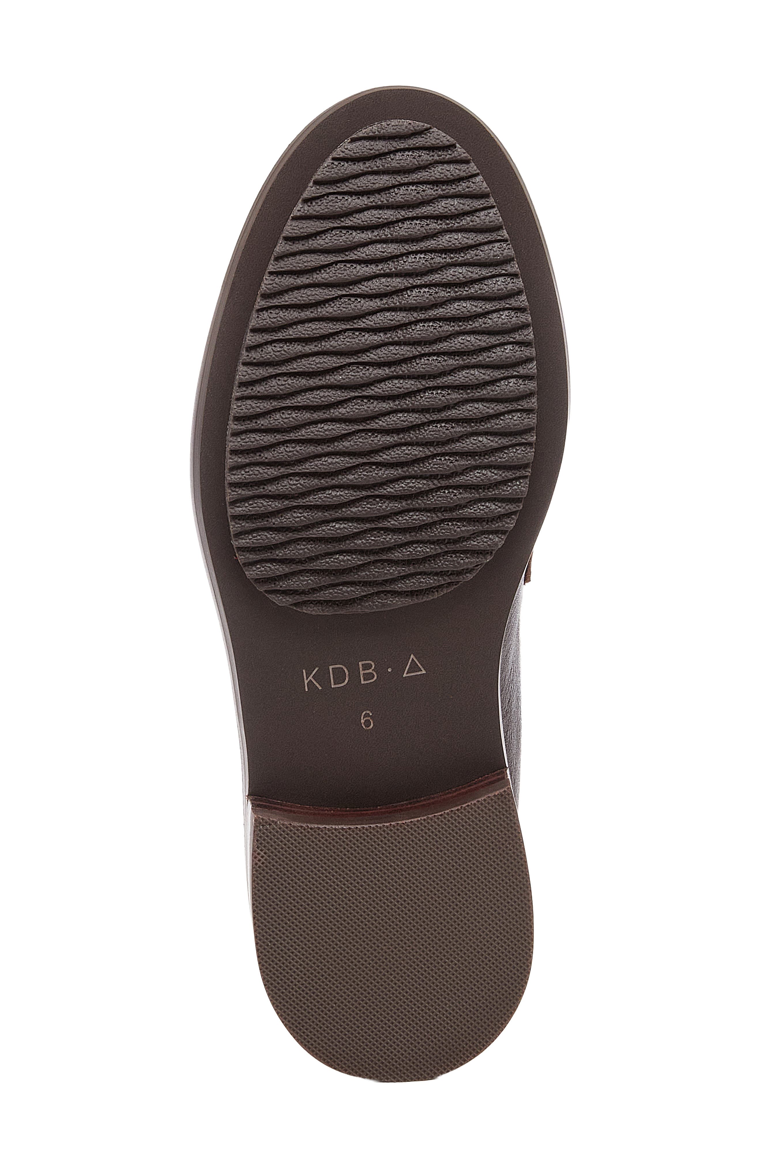 Lens Penny Loafer, Alternate, color, WARM BROWN