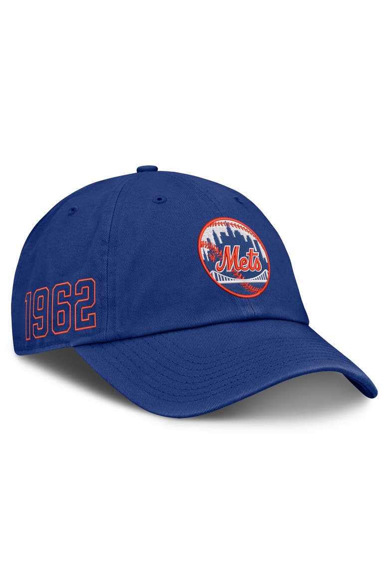 Men's Nike Royal New York Mets Cooperstown Club Adjustable Hat, Main, color, Royal
