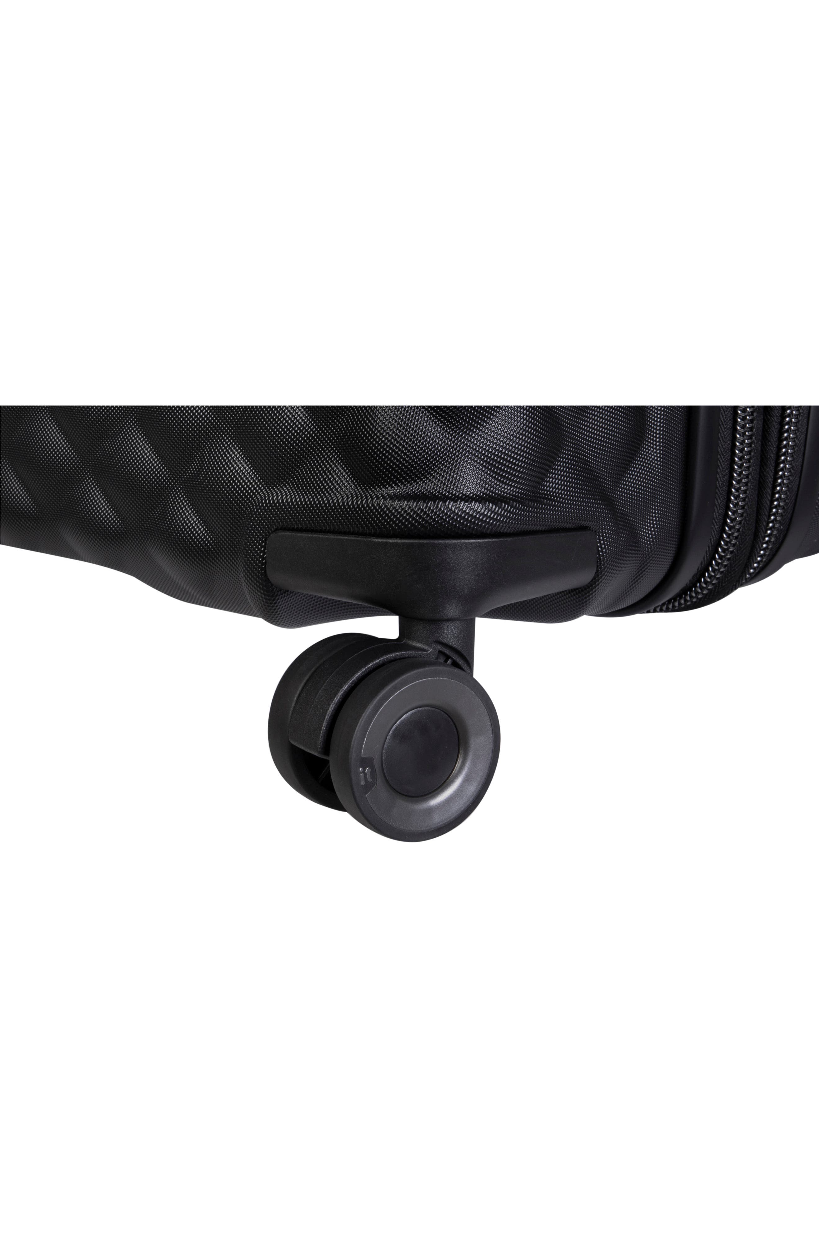 IT LUGGAGE Glitzy 27-Inch Hardside Spinner Suitcase, Alternate, color, Black W/ Gun Metal