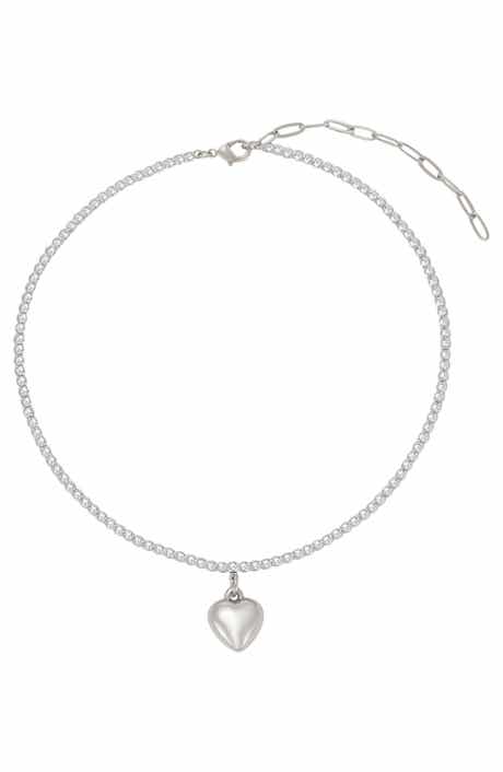 Paperclip Link Toggle Lariat Necklace