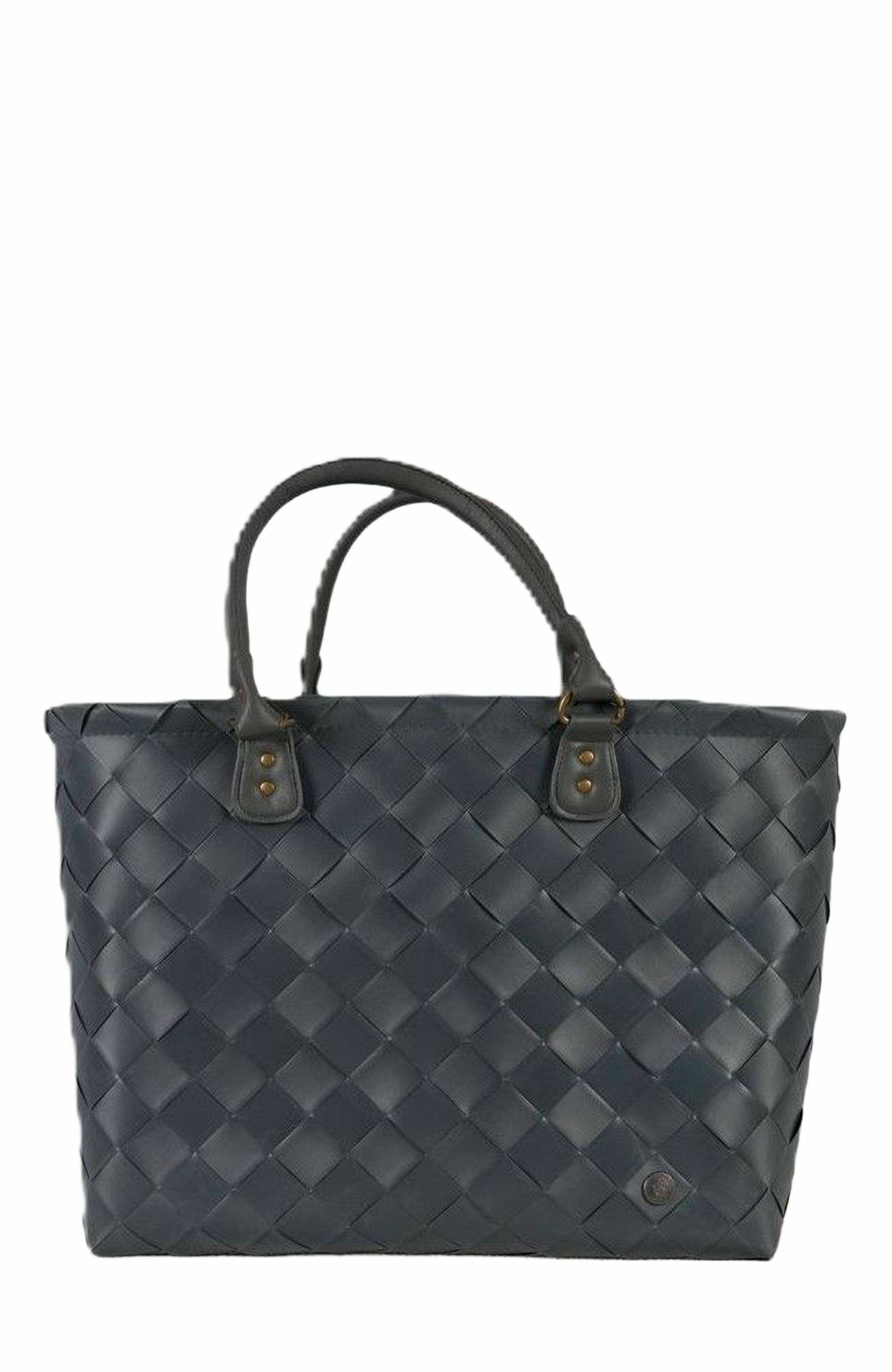 Handed By Saint Tropez Recycled Plastic Weekender Bag, Alternate, color, Dark Grey