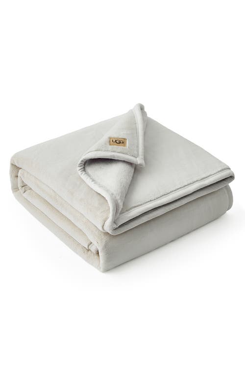 Ugg(r) Salt Creek Faux Fur Throw Blanket In Bluff