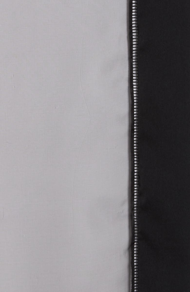 BCBG Mesh Border Evening Wrap, Alternate, color, Black