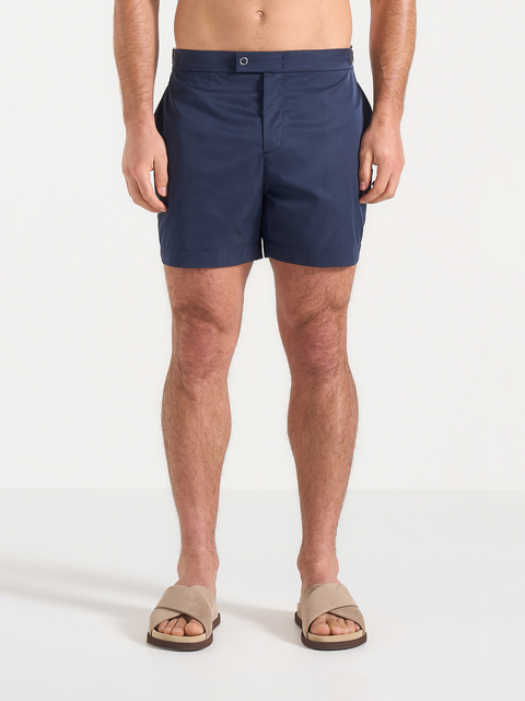 Brian Polished Nylon Swim Shorts