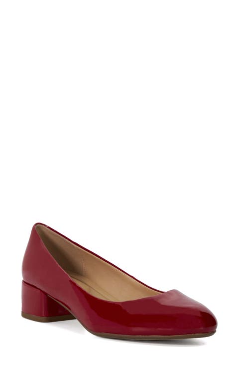 Bracket Almond Toe Pump (Women)