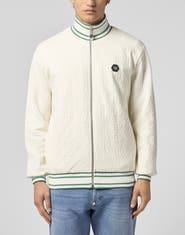 PHILIPP PLEIN Tracksuit Jacket Jacquard Monogram Men