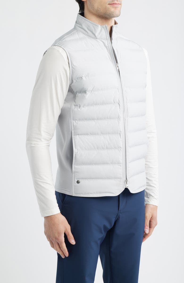 Peter Millar Crown Crafted Winsome Hybrid Vest, Alternate, color, British Grey