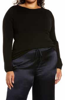 Vince Ballet Neck Wool & Cashmere Blend Sweater