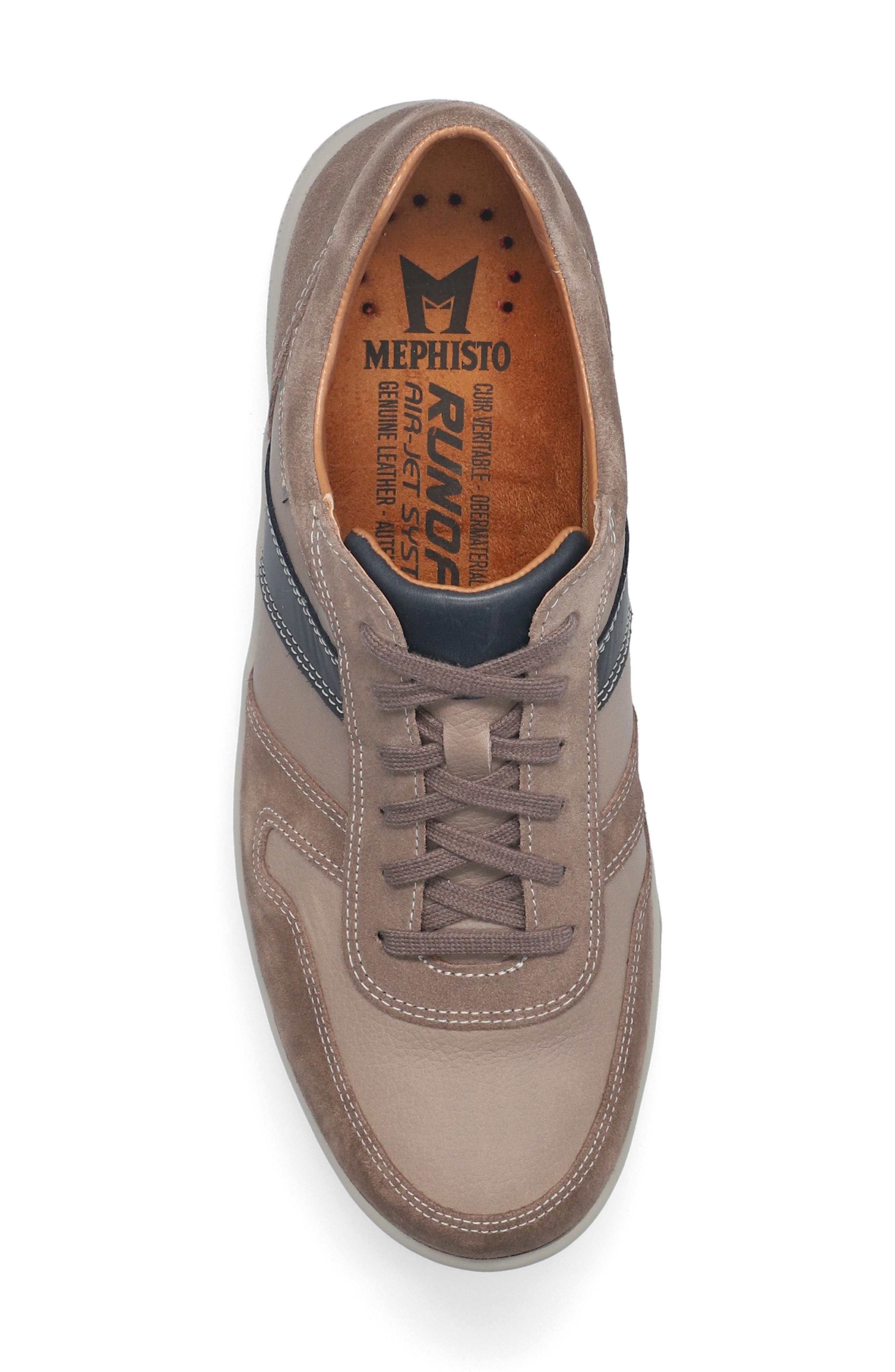 Mephisto Vito Sneaker, Alternate, color, Warm Grey Leather