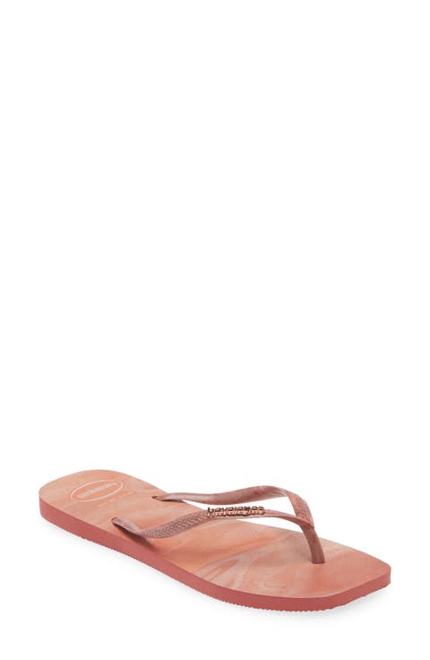 Slim Square Flip Flop (Women)