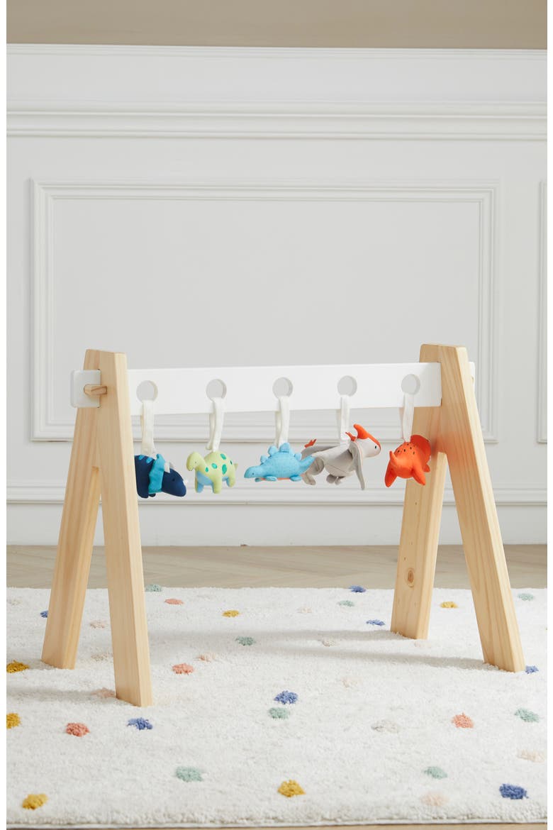 WONDER AND WISE BY ASWEETS Dinosaur Baby Gym, Alternate, color, MULTI