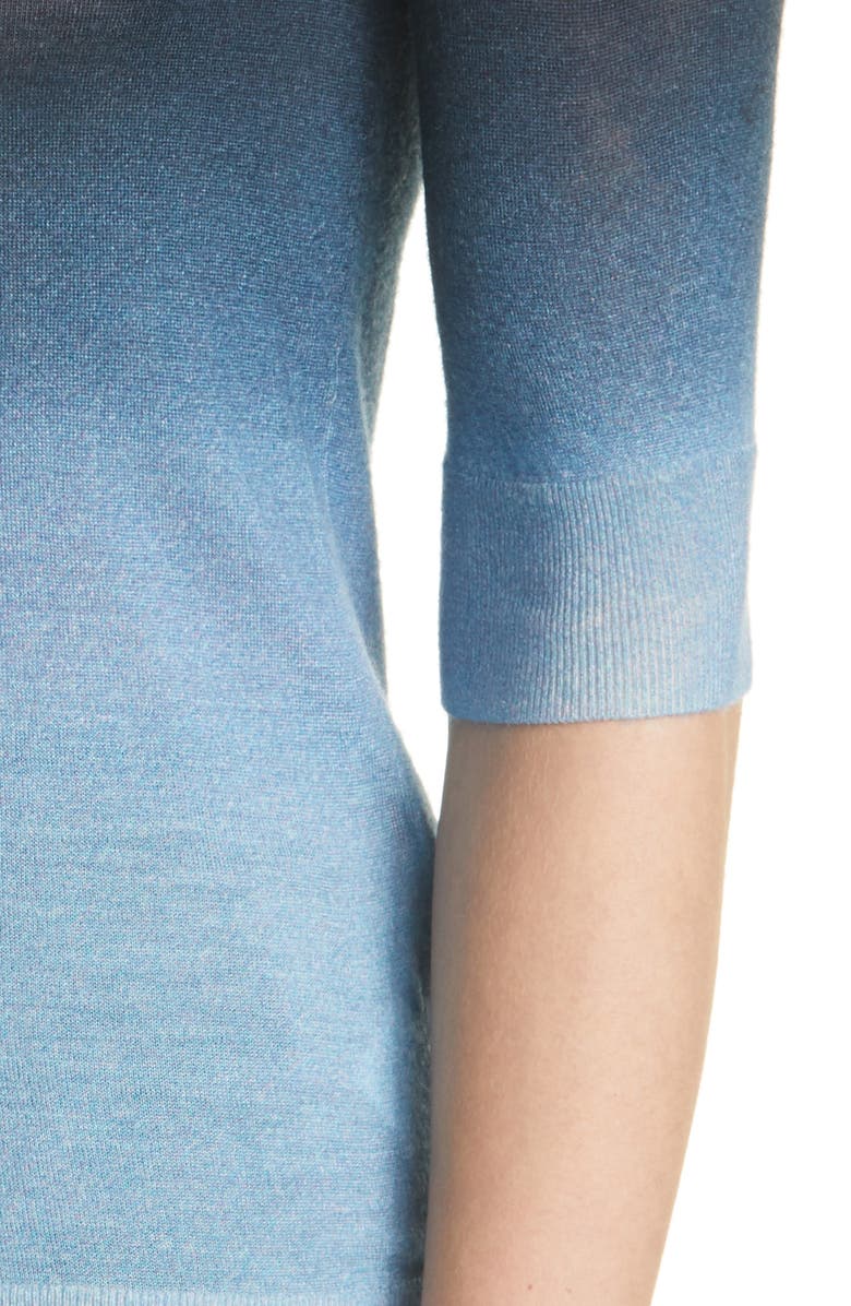 BOSS Feyah Dip Dye Wool Crewneck Sweater, Alternate, color,