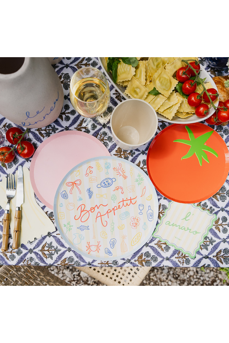 Le Dinner Pasta Noodle Guest Napkins, Alternate, color, Assorted Pre-Pack