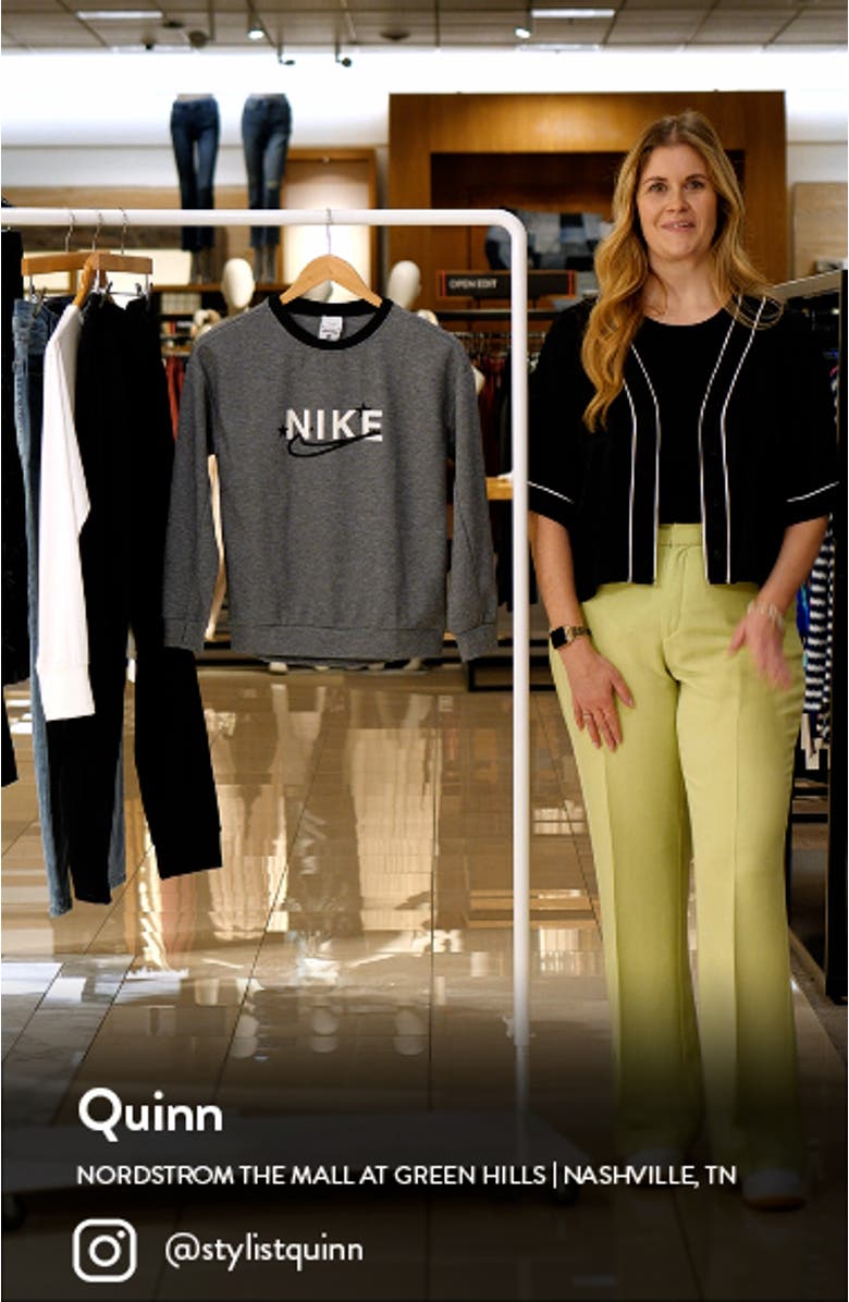 Kids' Dri-FIT Crewneck Sweatshirt, sales video thumbnail