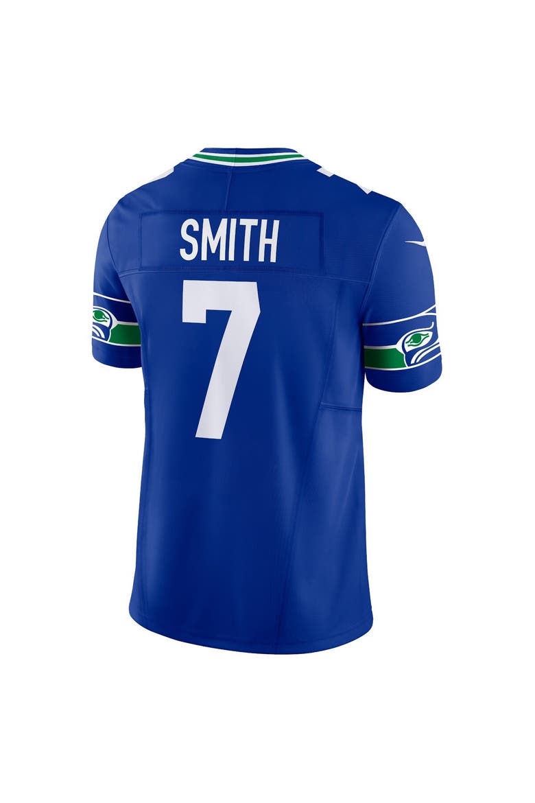 Men's Nike Geno Smith Royal Seattle Seahawks Alternate Vapor F.U.S.E. Limited Jersey, Alternate, color, Royal