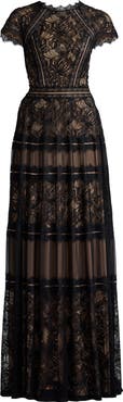 Tadashi Shoji Lace A-Line Gown