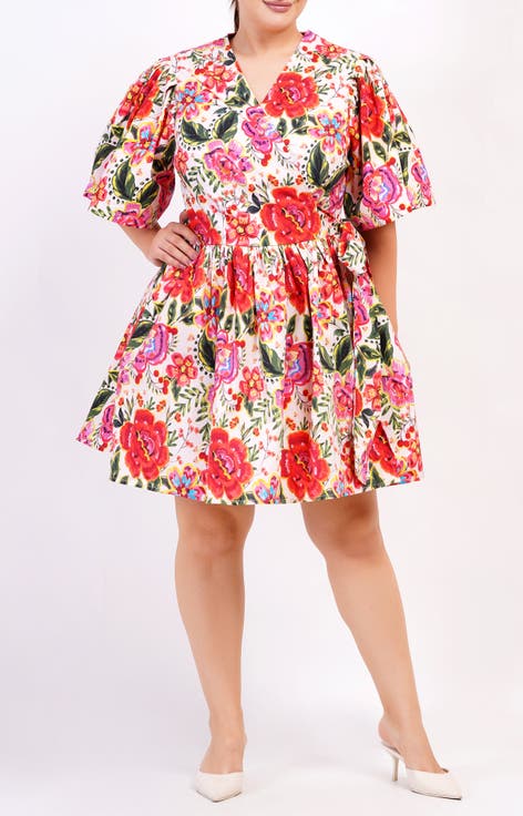 Alena Mini Wrap Dress