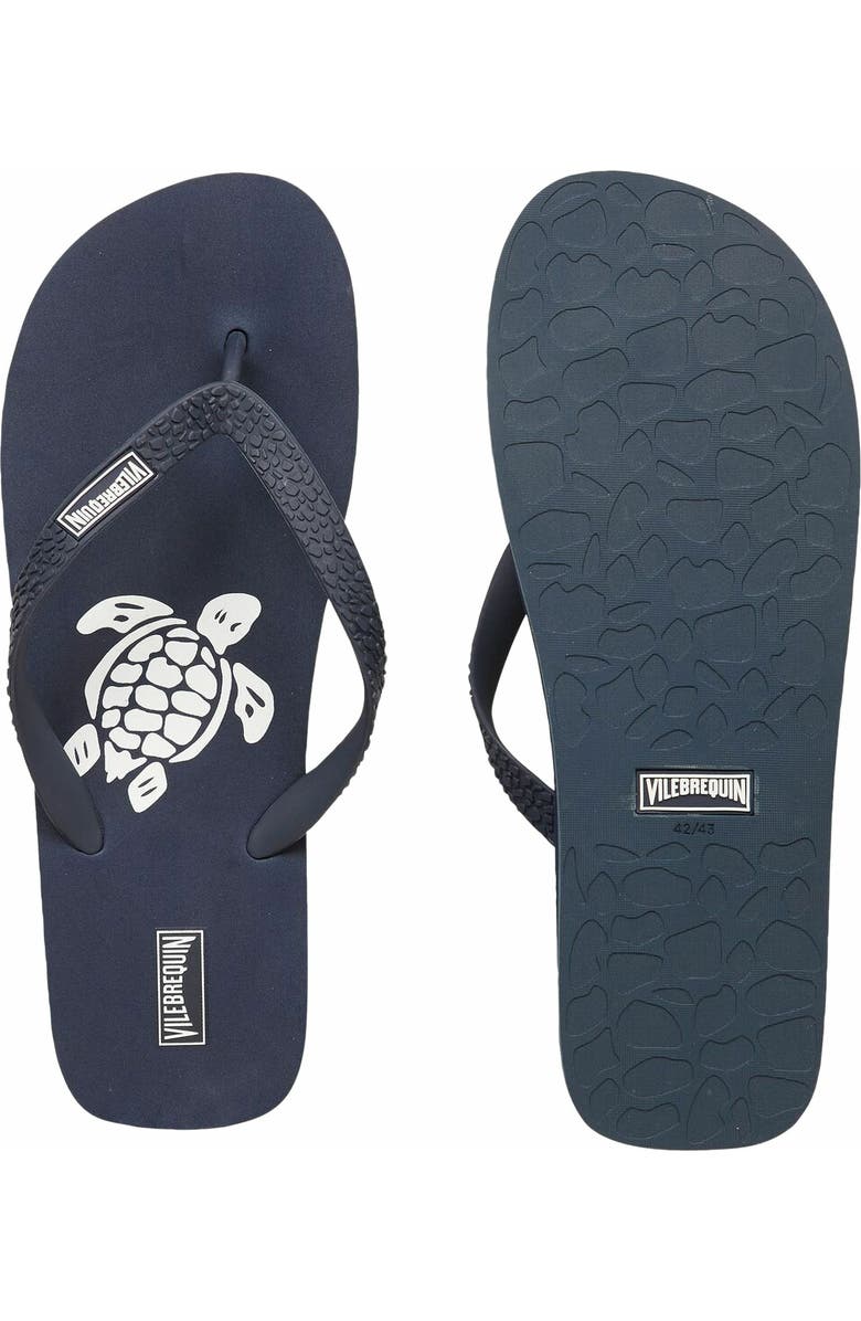 Vilebrequin Men's Turtle Beach Flip Flops, Alternate, color,