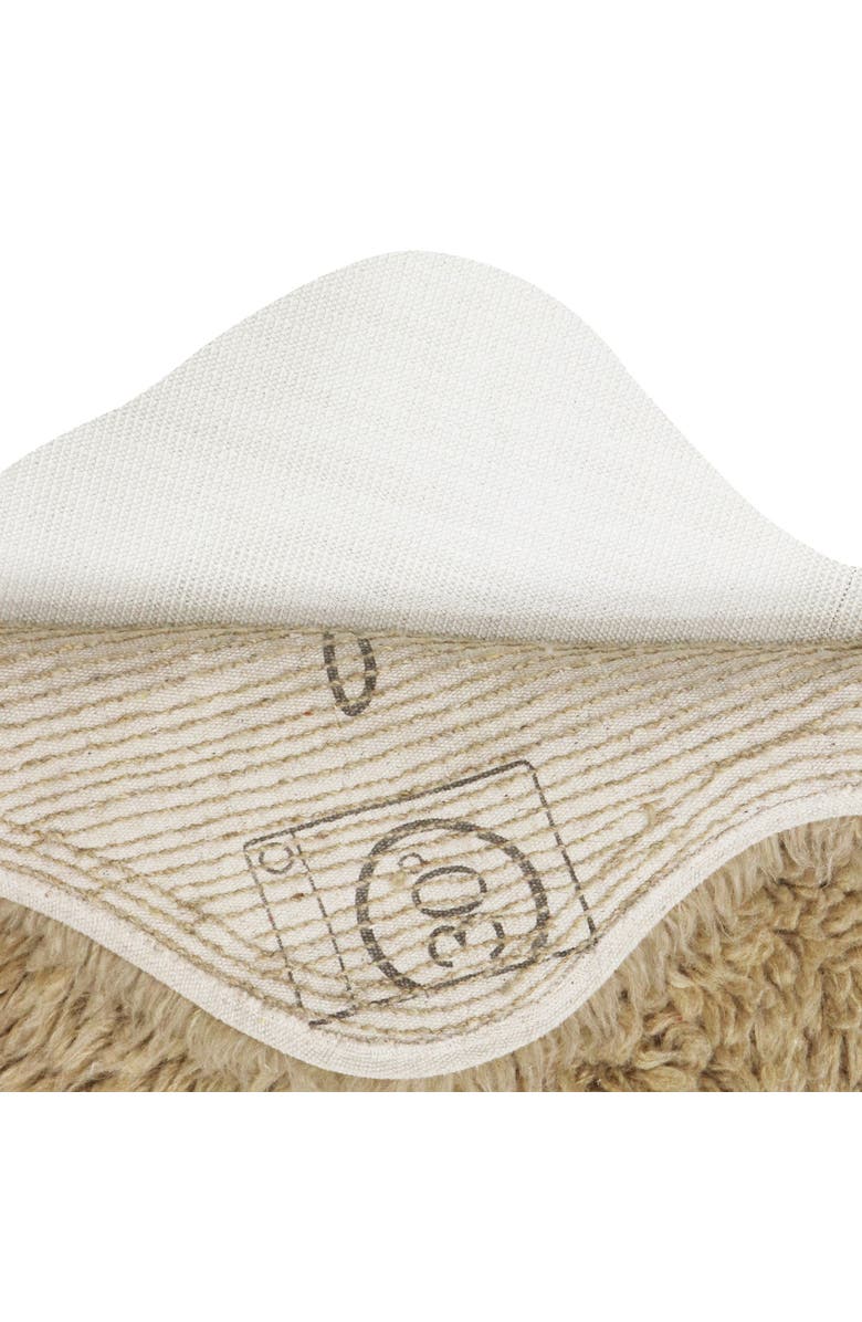 Lorena Canals Woolable rug Woolly, Alternate, color, Sheep Beige