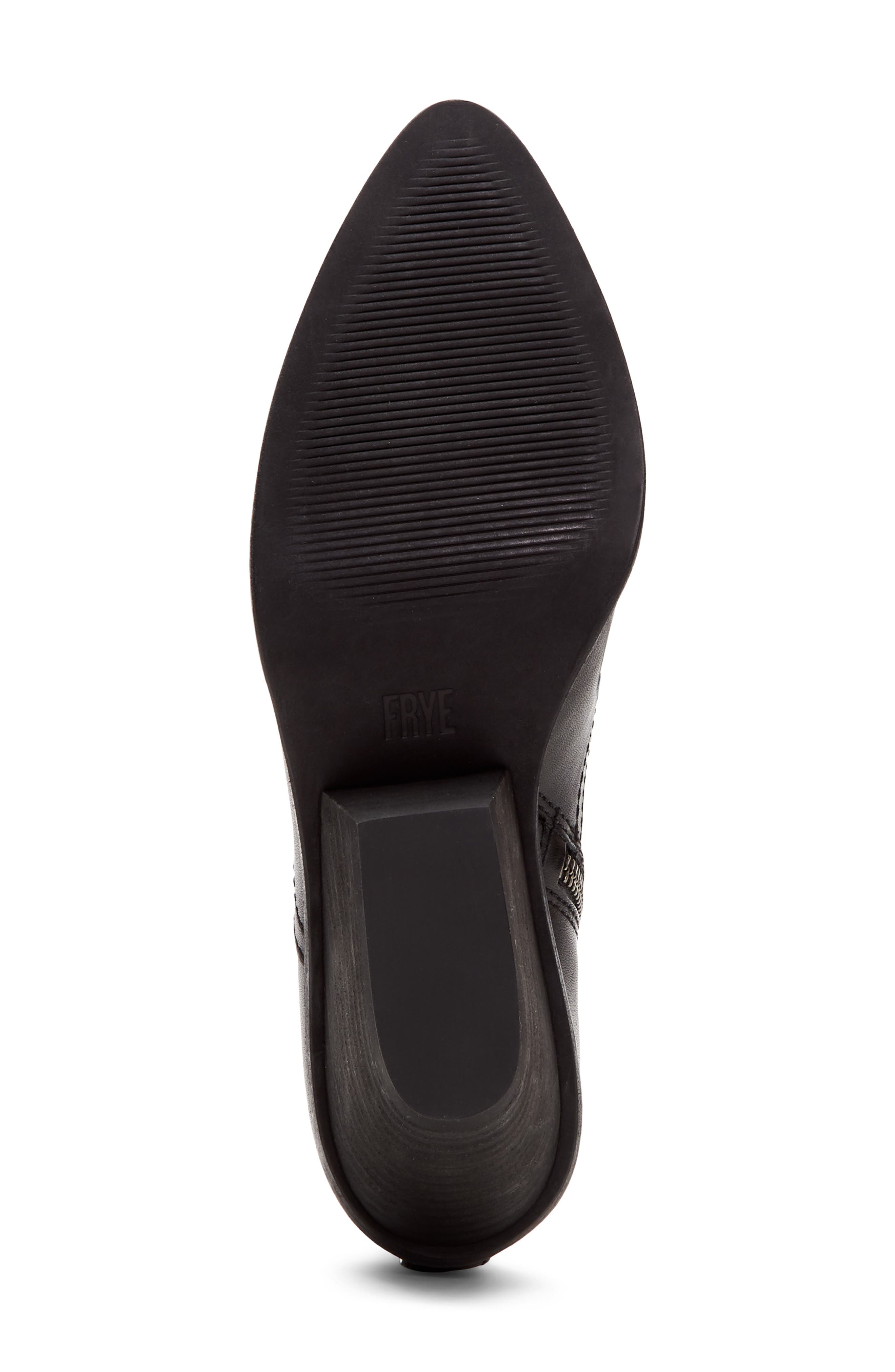 Amado Demi Wedge Bootie, Alternate, color, BLACK LEATHER