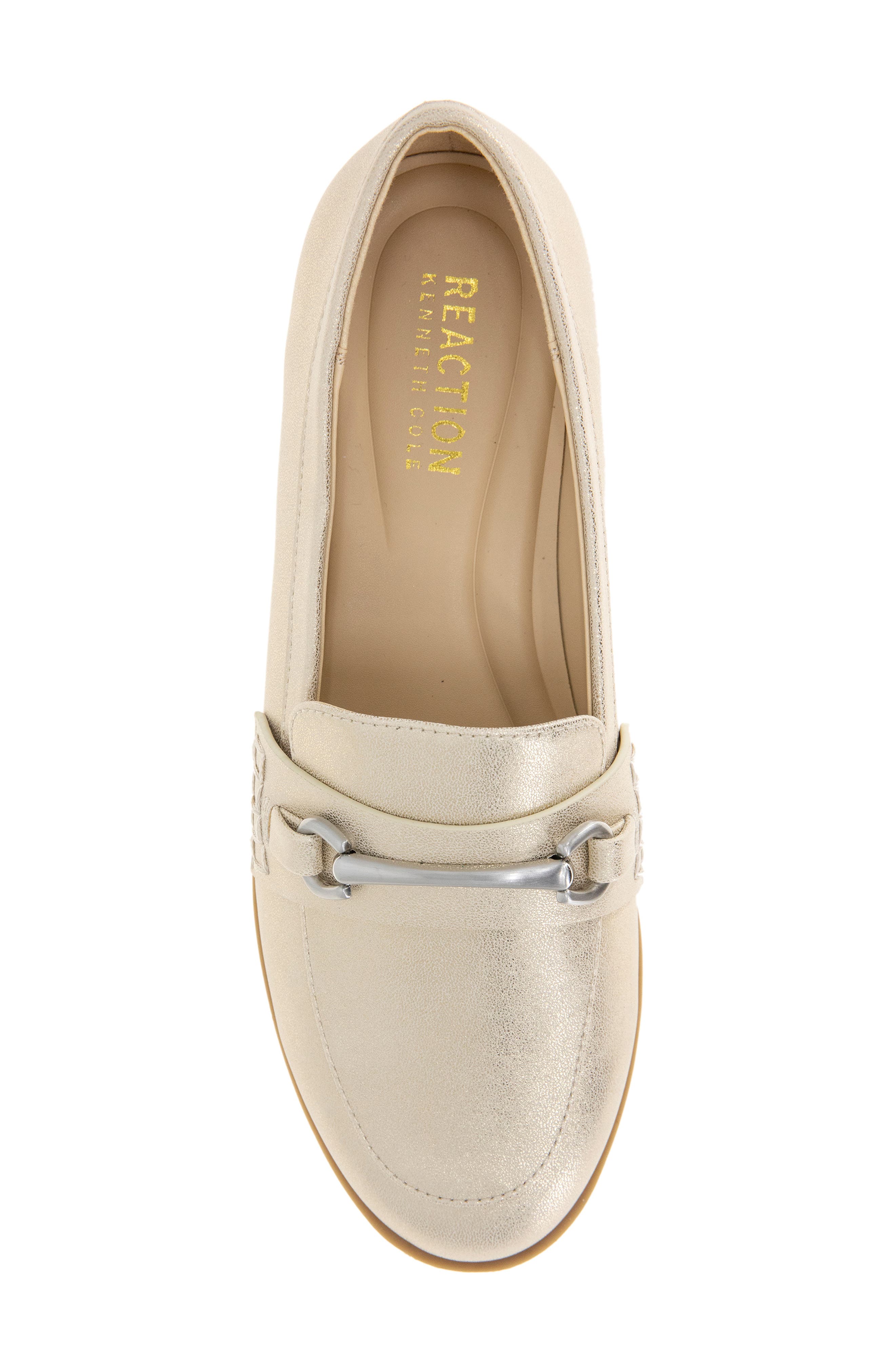 Reaction Kenneth Cole Great Bit Loafer, Alternate, color, Platinum
