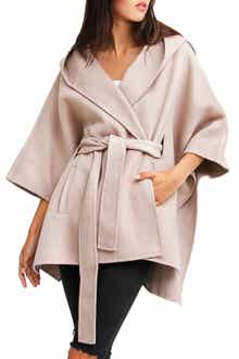 Belle & Bloom Jackson Landing Wool Blend Cape Coat