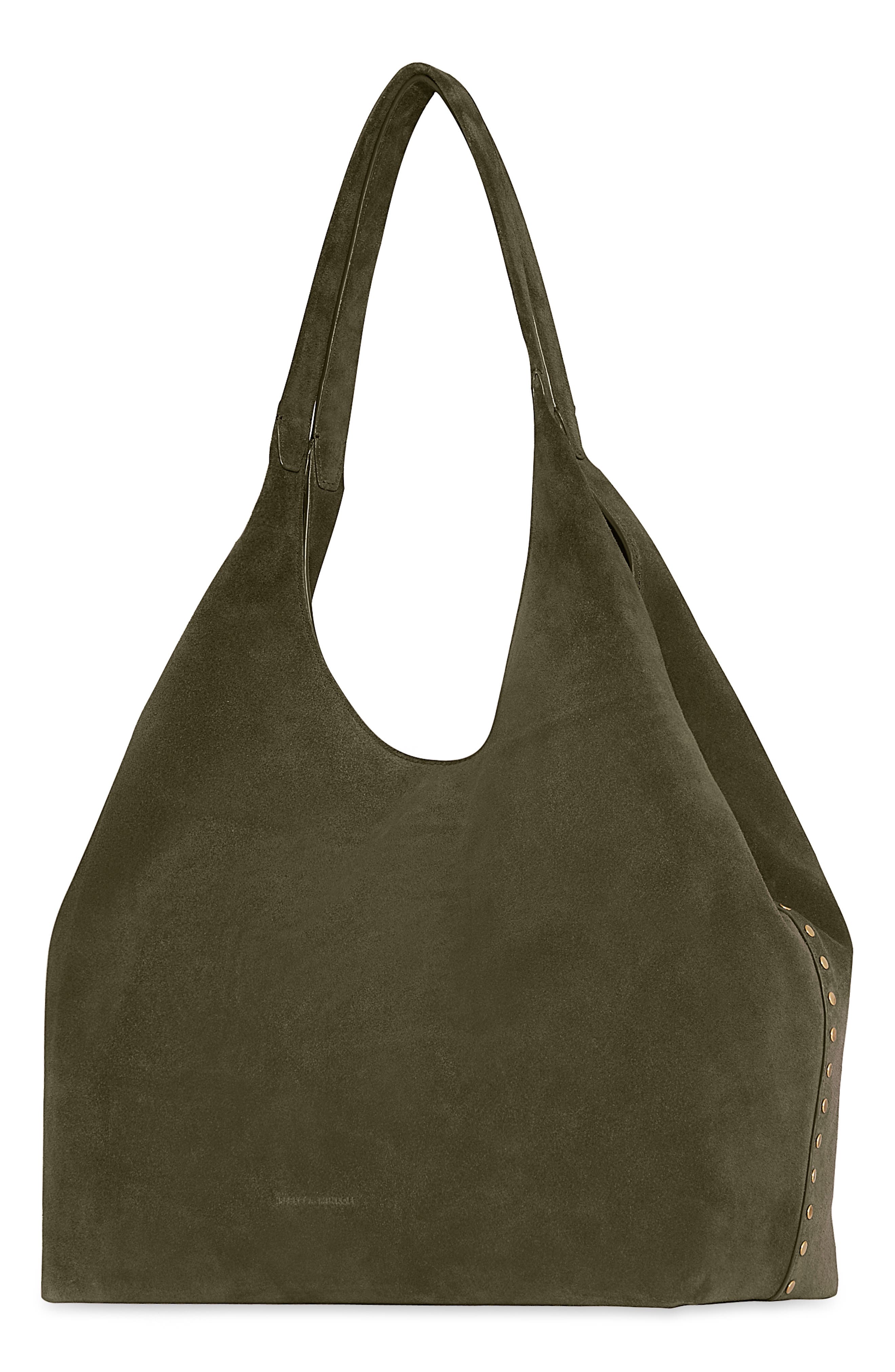 Darren Suede Carryall, Alternate, color, OLIVE