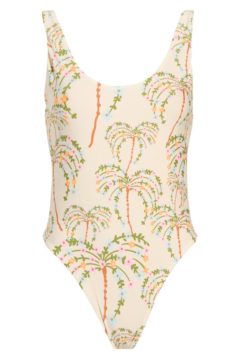 Claire One Piece Swimsuit, Alternate, color, BEIGE