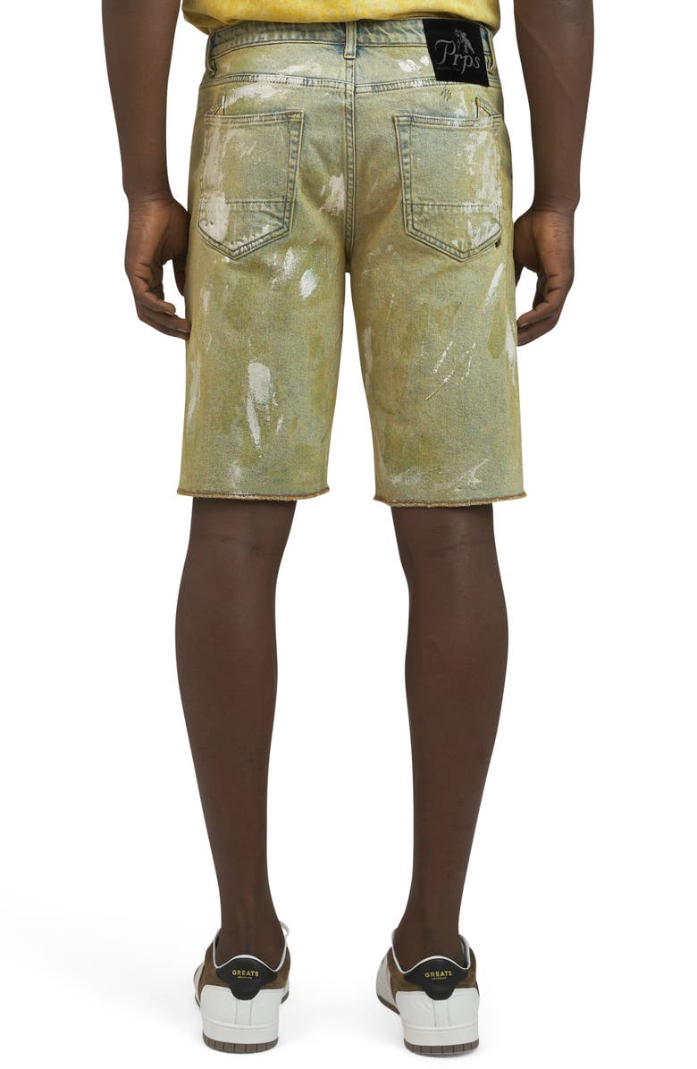 PRPS Logan Denim Shorts, Alternate, color, Beige