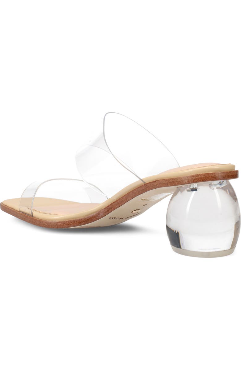 Pelle Moda Lela Slide Sandal, Alternate, color, Clear