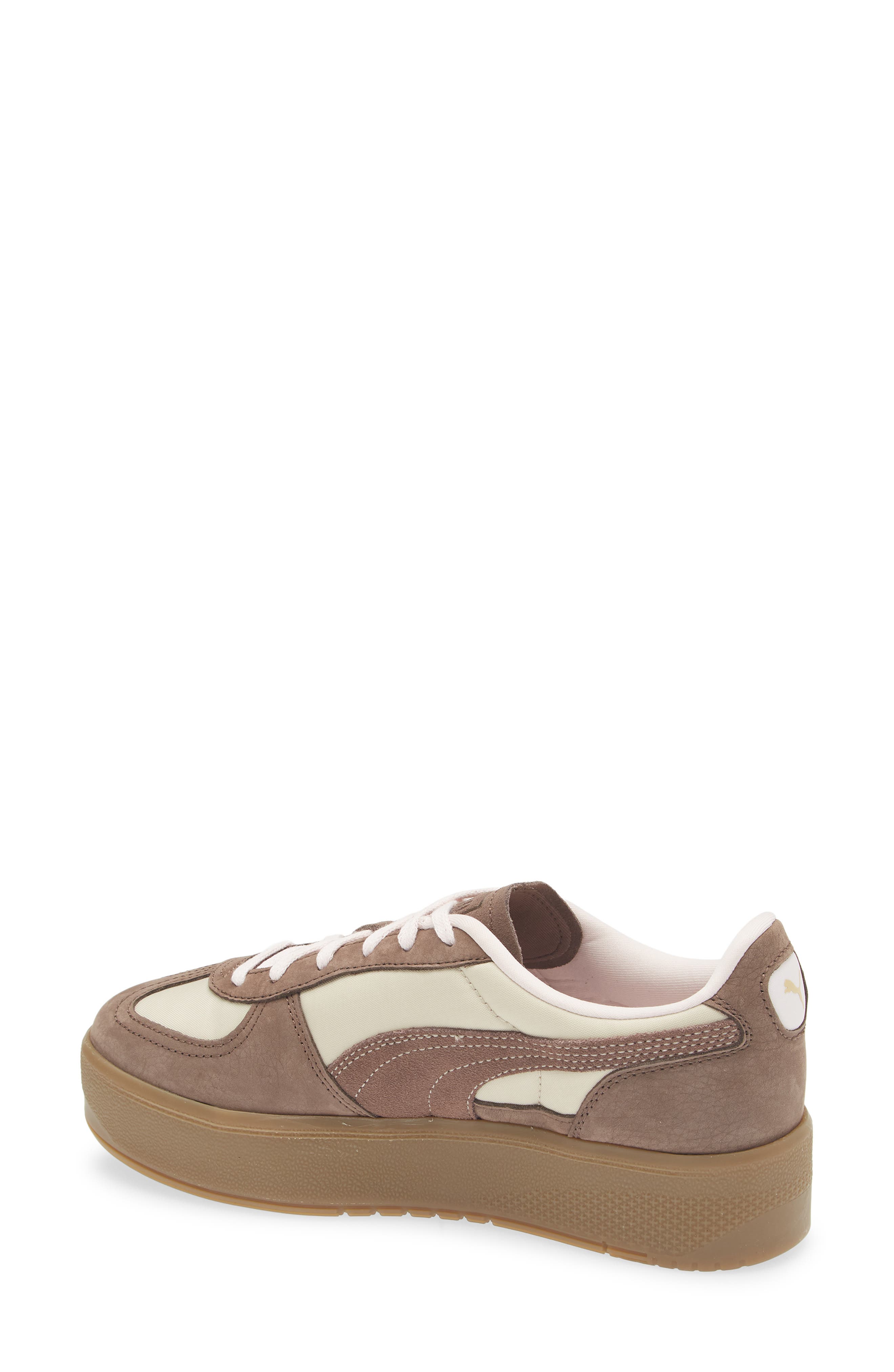 PUMA Palermo Elevata Platform Sneaker, Alternate, color, Desert Dust/ Flat Bronze