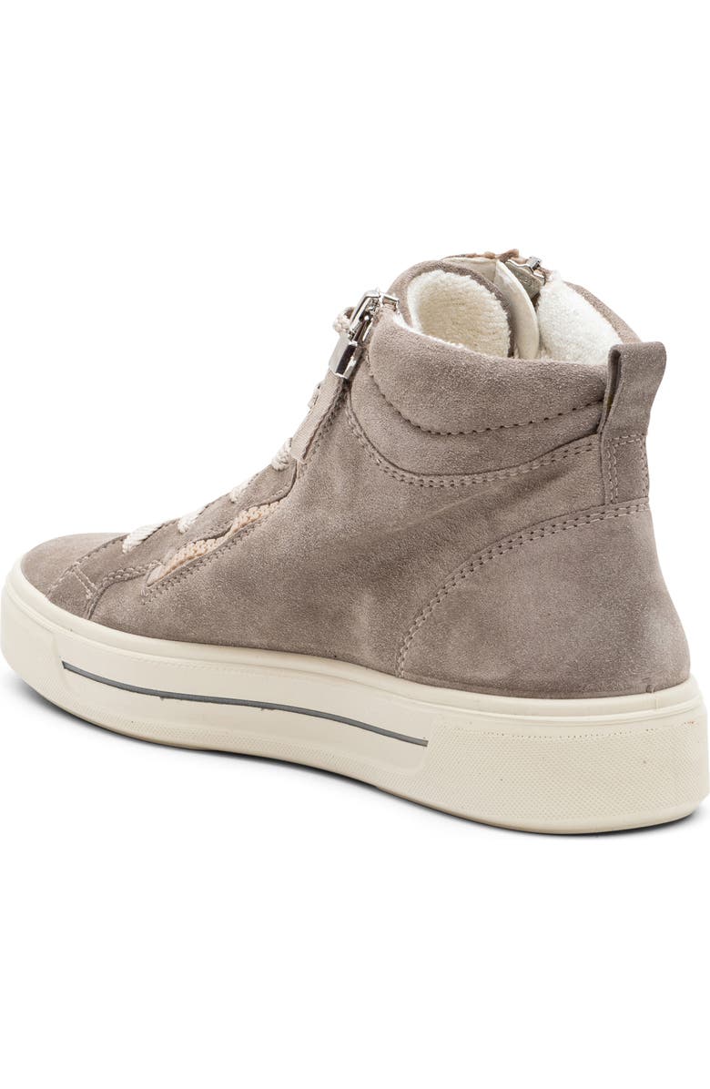 ara Camden High Top Sneaker, Alternate, color, Moon