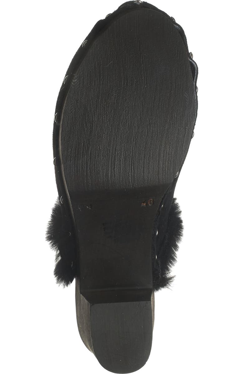 Charles David Limited Faux Fur Clog, Alternate, color,