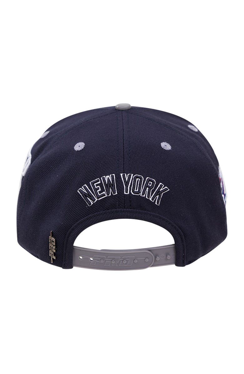 PRO STANDARD Men's Pro Standard Navy New York Yankees 1999 World Series Old English Snapback Hat, Alternate, color,