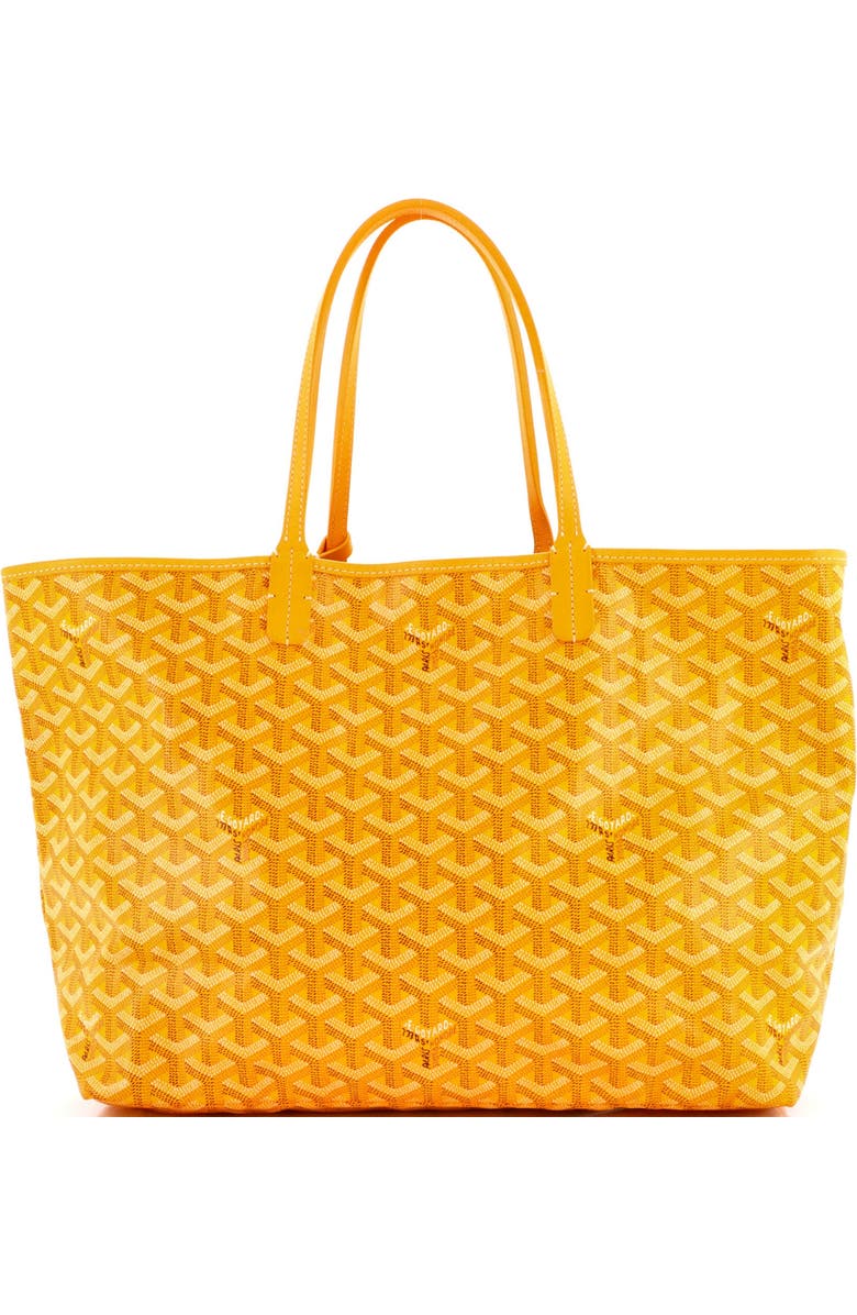 Pre-Owned Goyard Saint Louis Tote Coated Canvas PM, Main, color, Yellow