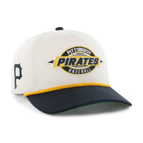 Men's '47  Natural Pittsburgh Pirates Frame Out Hitch Adjustable Hat