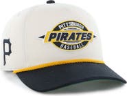 '47 Men's '47 Natural Pittsburgh Pirates Frame Out Hitch Adjustable Hat