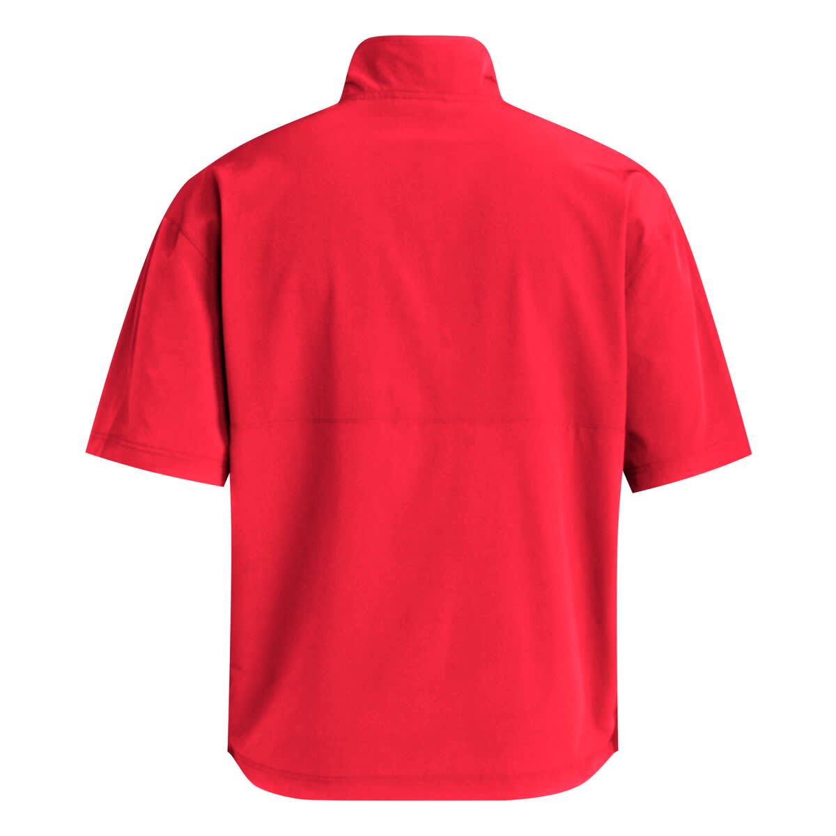 adidas Men's adidas Scarlet Nebraska Huskers Woven Quarter-Zip Short ...