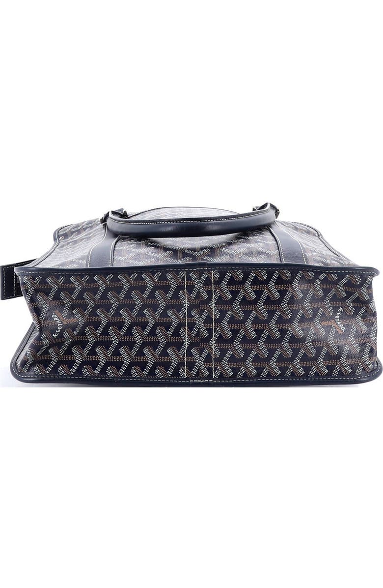 Pre-Owned Goyard Bourgogne Bag Coated Canvas, Alternate, color, Blue