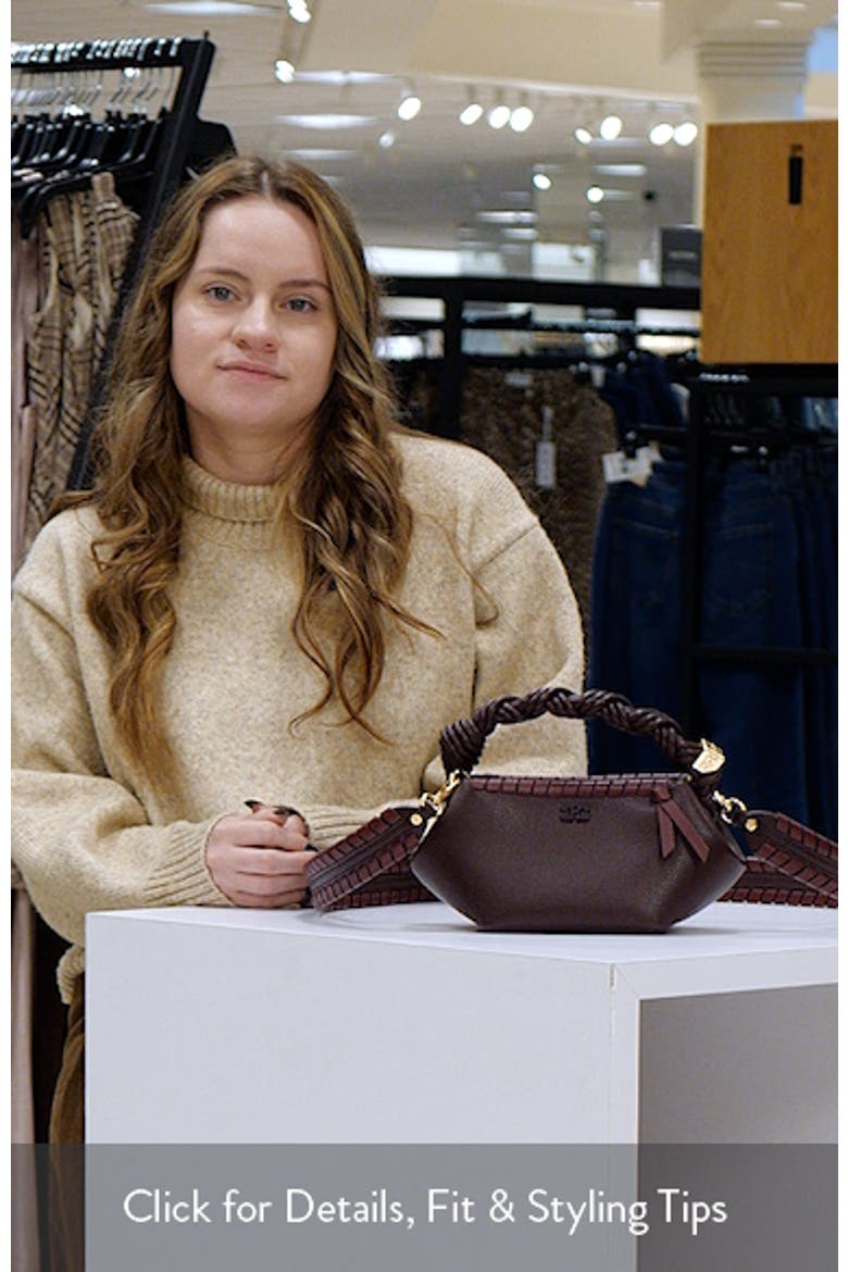 Mini Bou Leather Top Handle Bag video