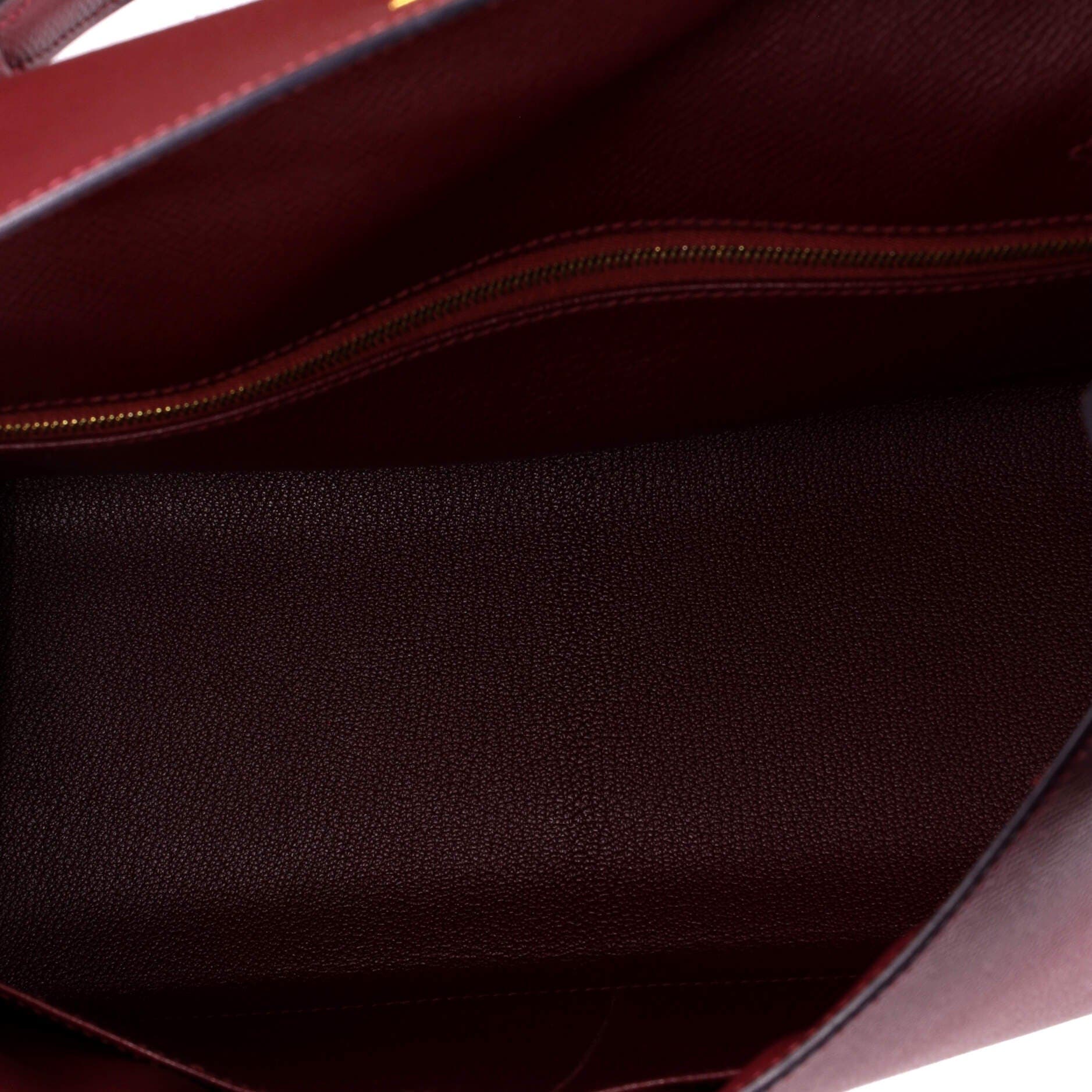 Pre-Owned Hermes Kelly Handbag Red Epsom with Gold Hardware 32, Alternate, color, Rouge H