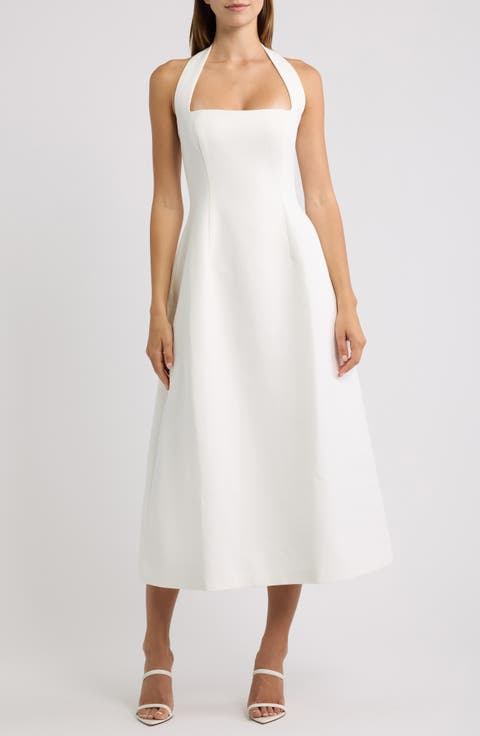 Halter Midi Dress