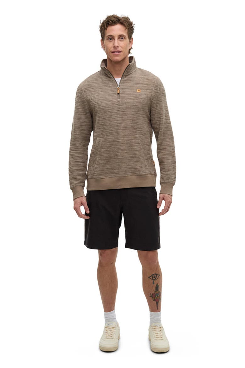 Powell 1/4 Zip, Main, color, Clay Flash Stripe