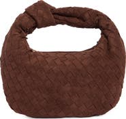 URBAN EXPRESSIONS HANDBAGS Woven Faux Suede Clutch