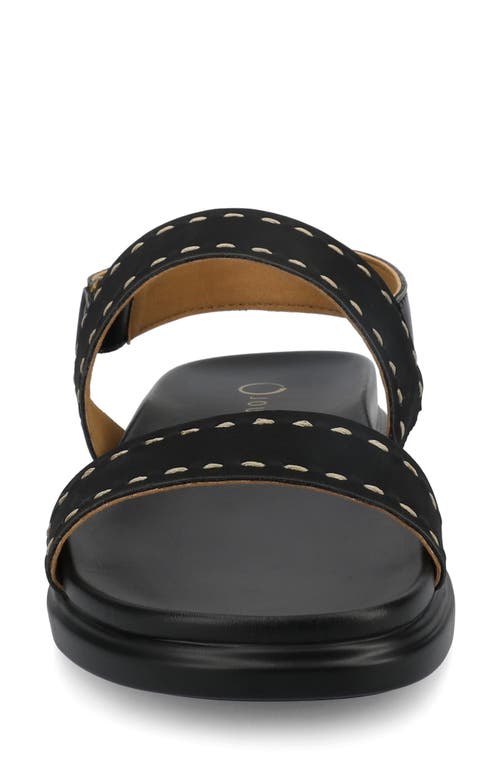 Journee Collection Milie Platform Sandal In Black