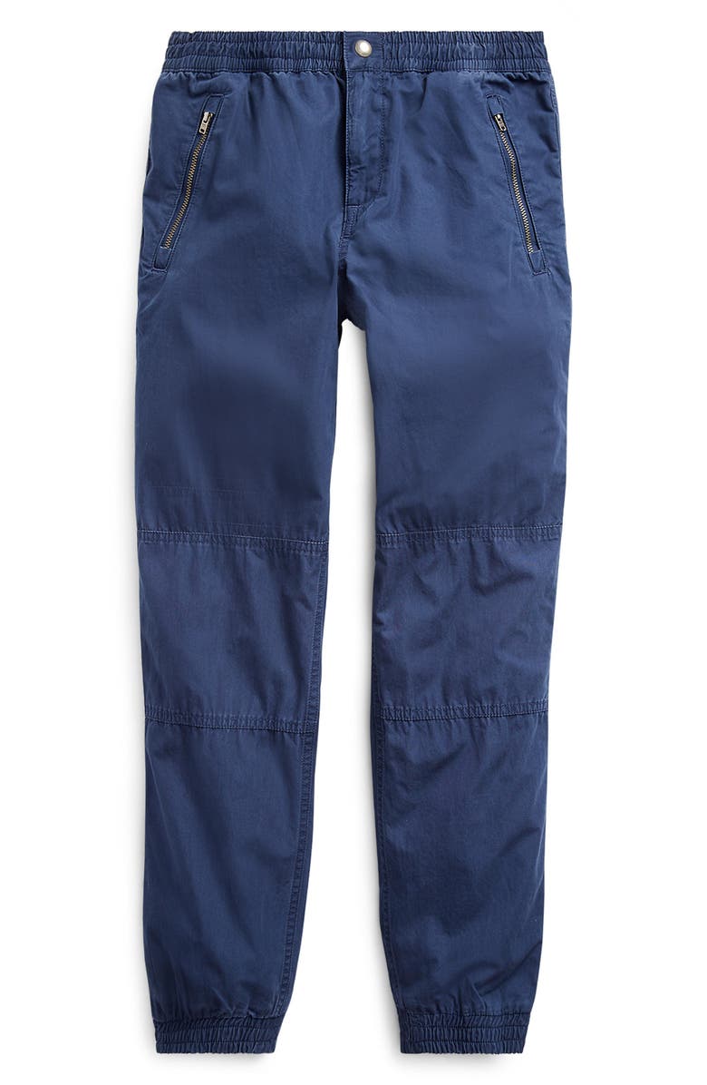 Polo Ralph Lauren Kids' Cotton Poplin Jogger Pants, Alternate, color, Navy