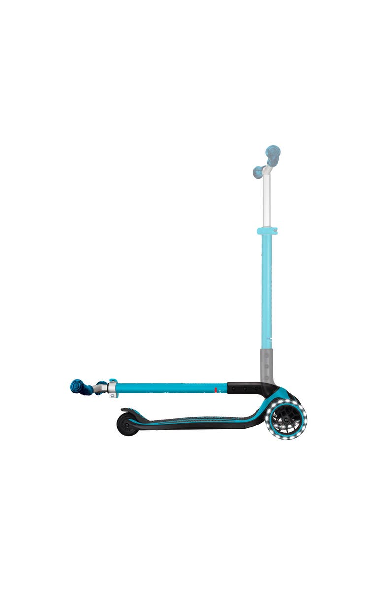Globber Ace Lights Scooter, Alternate, color, Aqua