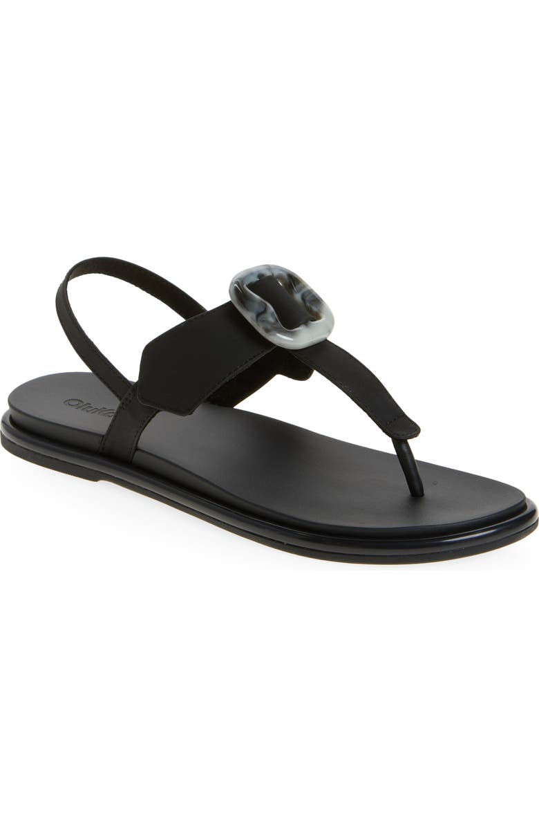 OluKai La'i Slingback Sandal, Main, color, Lava Rock / Lava Rock